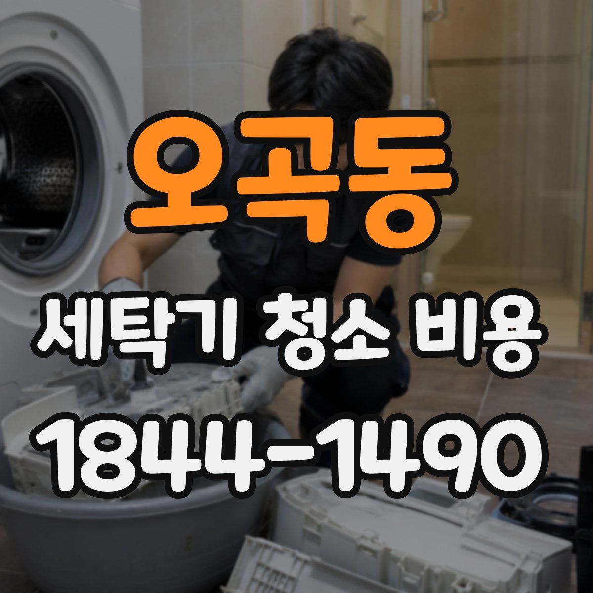 오곡동 세탁기 청소 비용