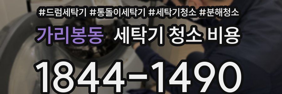 가리봉동 세탁기 청소 비용