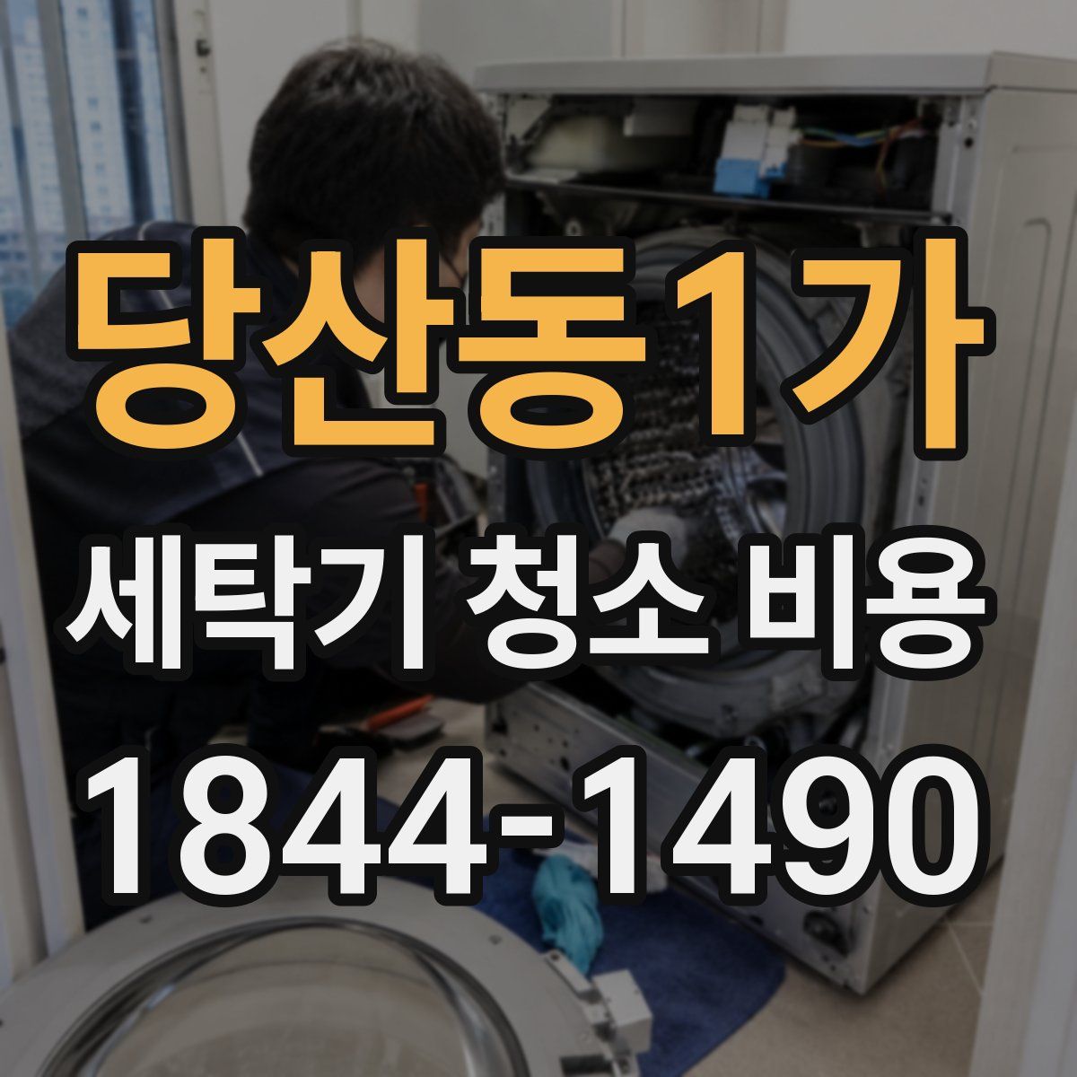 당산동1가 세탁기 청소 비용