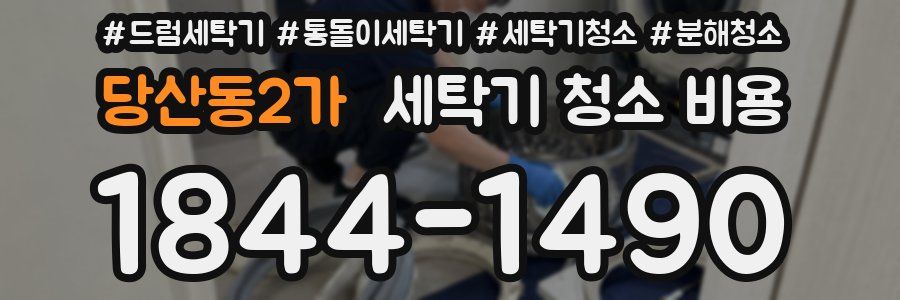 당산동2가 세탁기 청소 비용