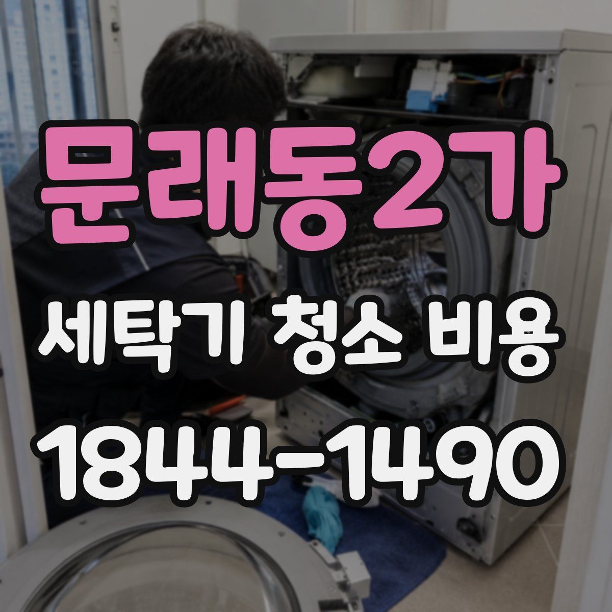 문래동2가 세탁기 청소 비용