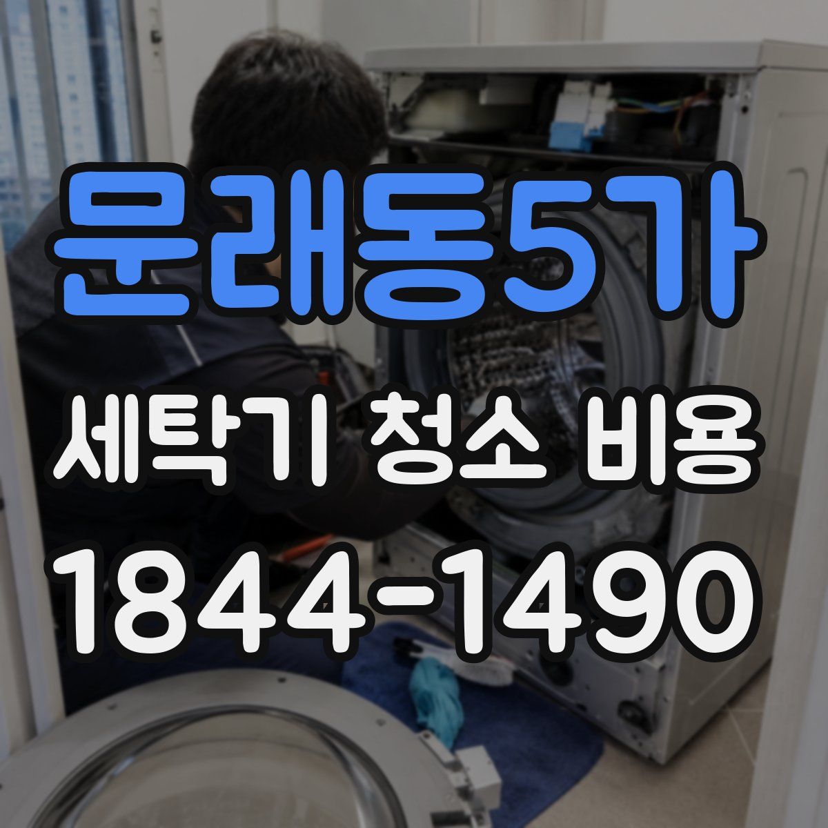 문래동5가 세탁기 청소 비용