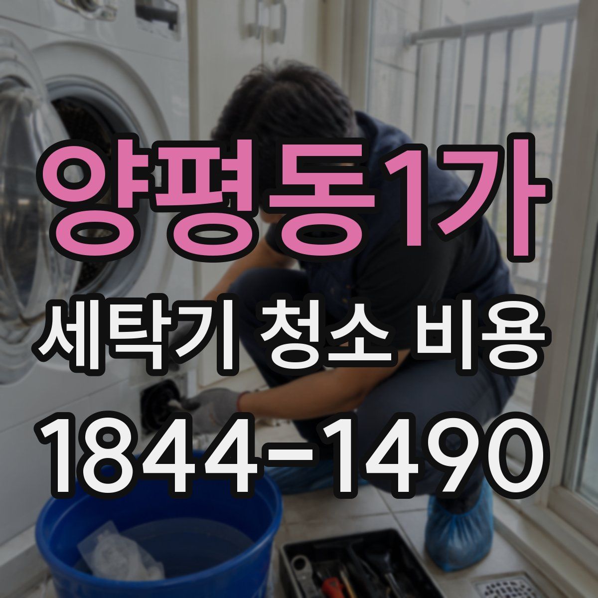 양평동1가 세탁기 청소 비용