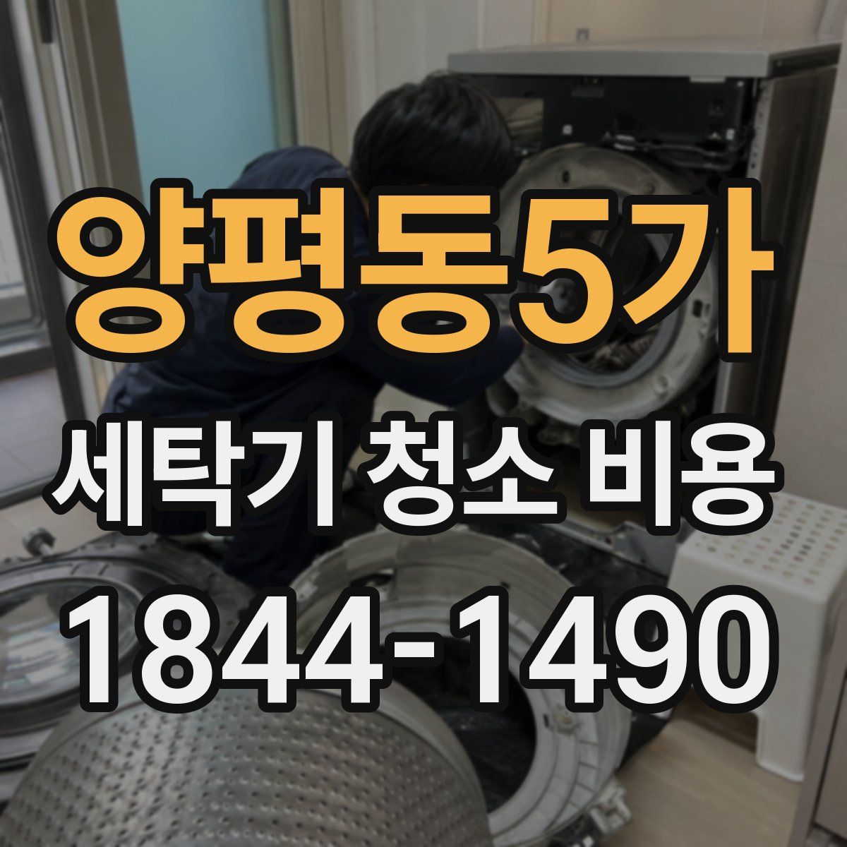 양평동5가 세탁기 청소 비용