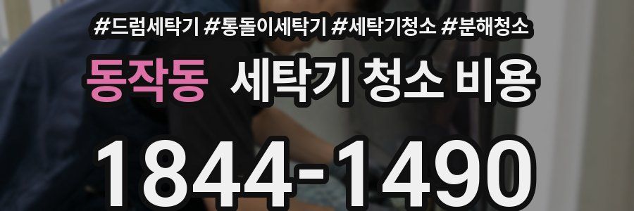동작동 세탁기 청소 비용