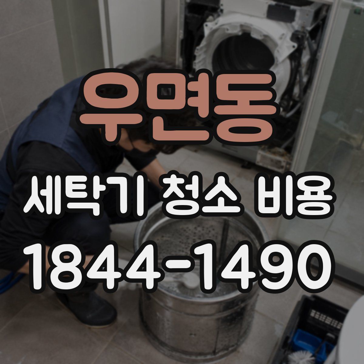 우면동 세탁기 청소 비용