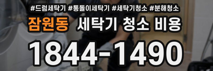 잠원동 세탁기 청소 비용