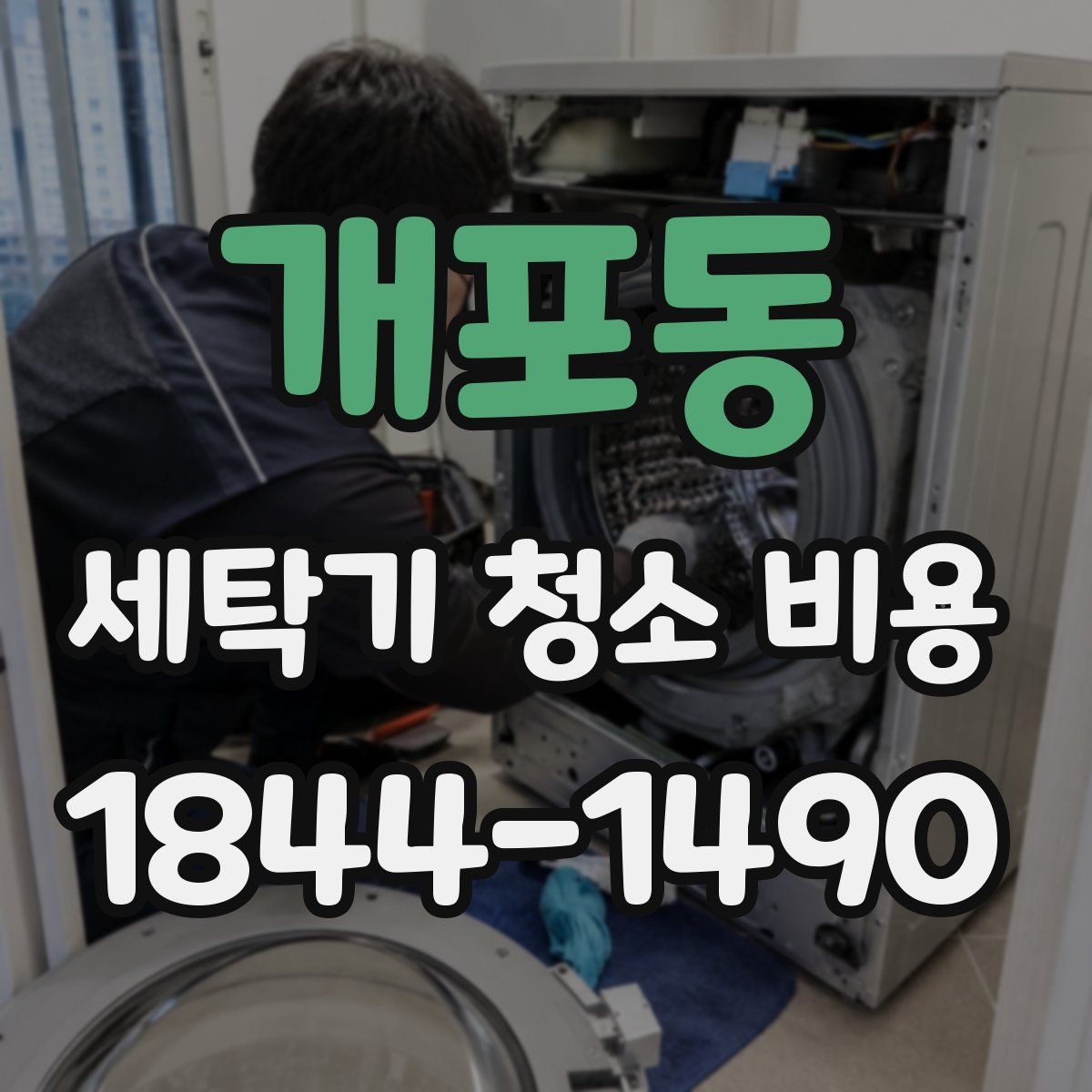 개포동 세탁기 청소 비용