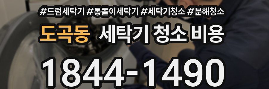도곡동 세탁기 청소 비용