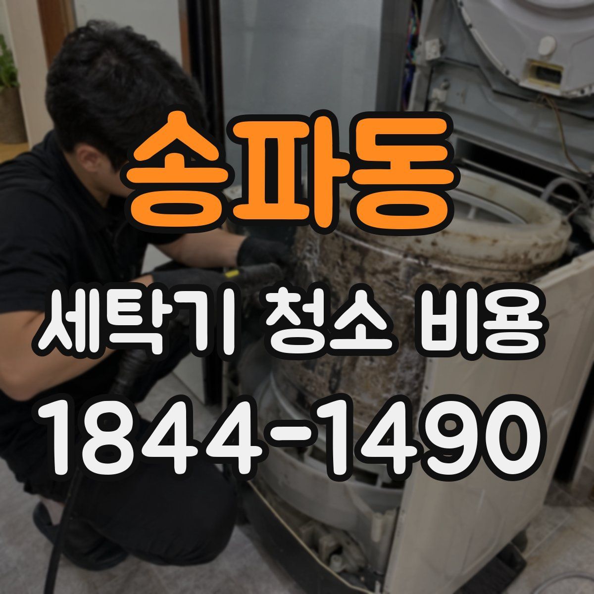 송파동 세탁기 청소 비용