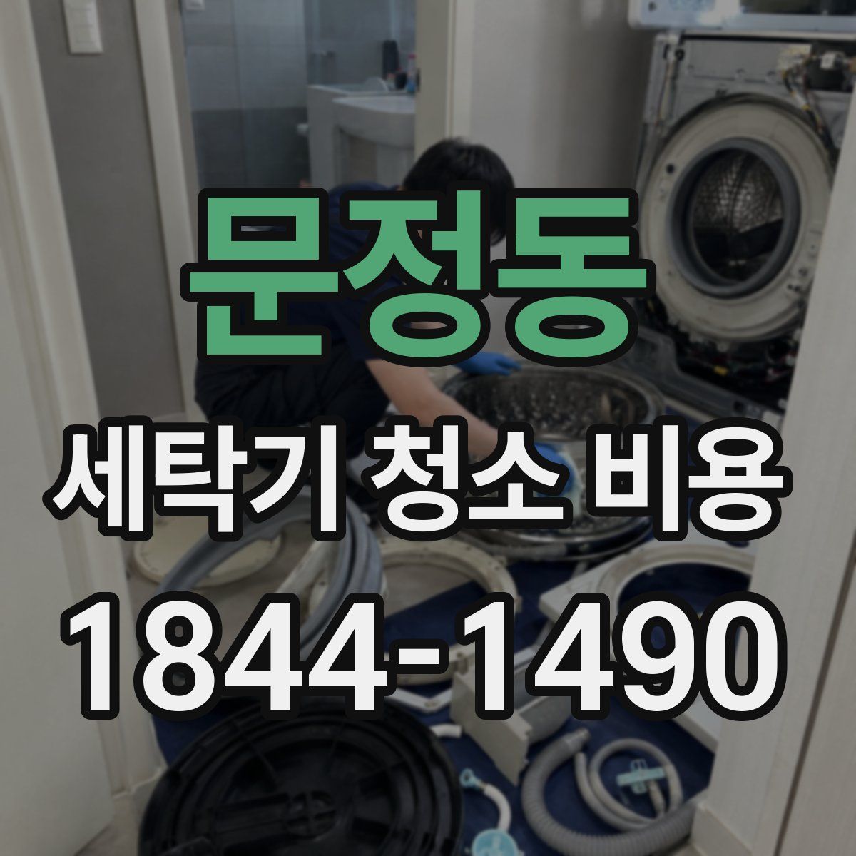 문정동 세탁기 청소 비용