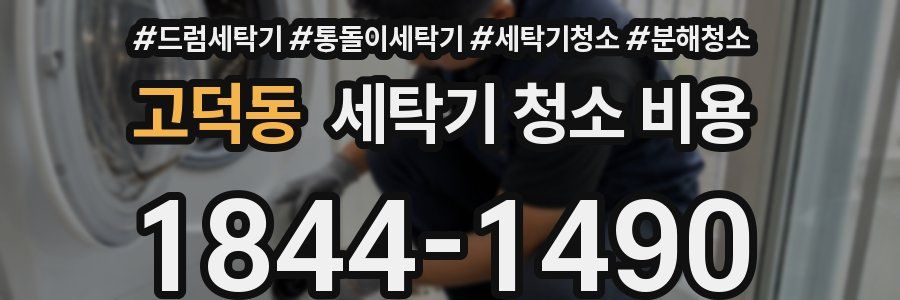 고덕동 세탁기 청소 비용