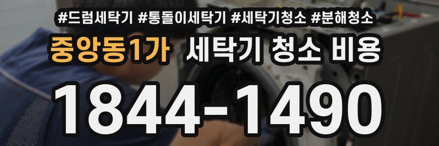 중앙동1가 세탁기 청소 비용