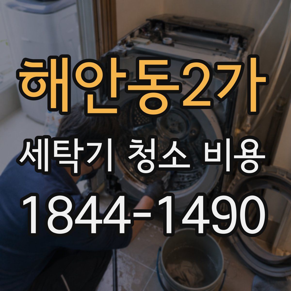 해안동2가 세탁기 청소 비용