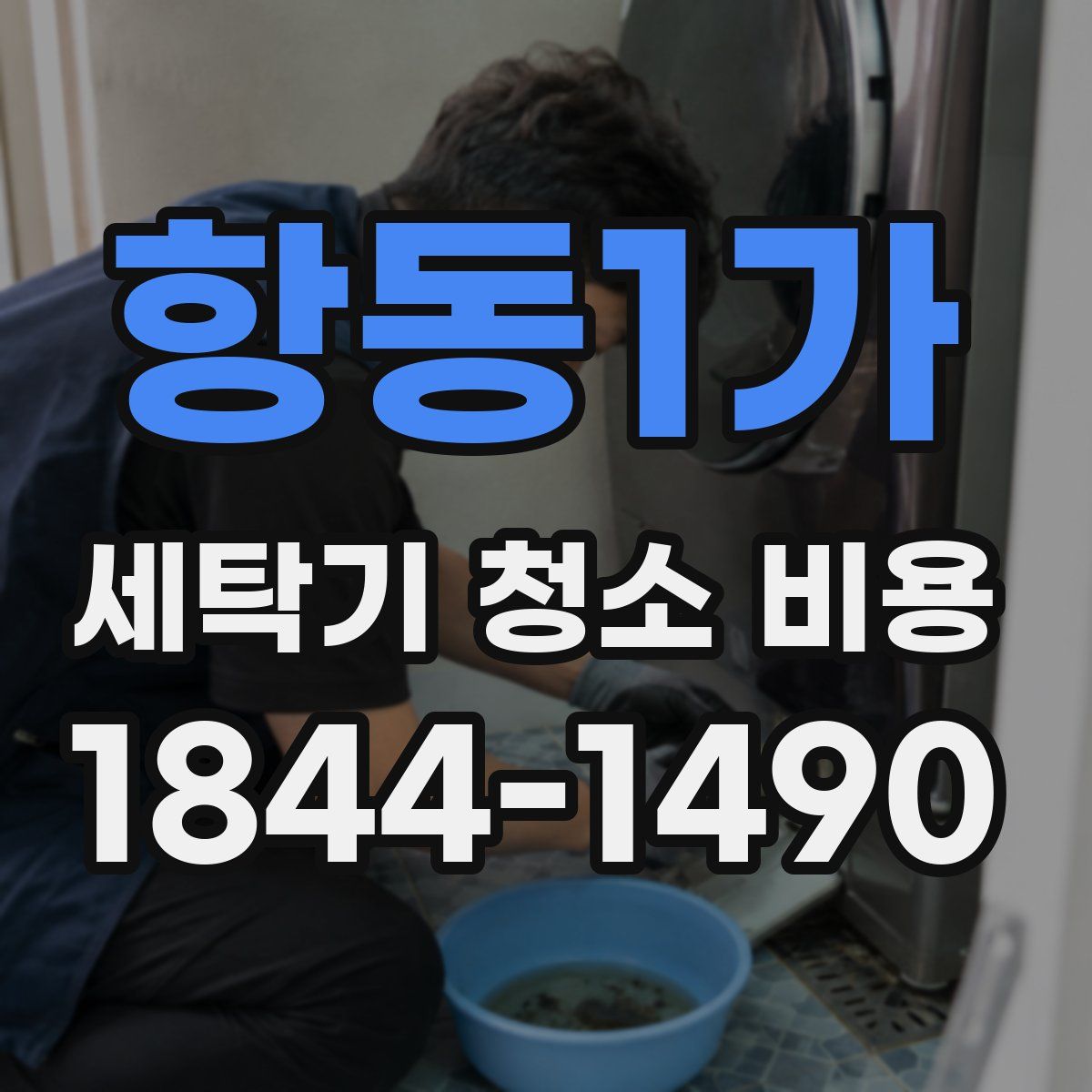 항동1가 세탁기 청소 비용
