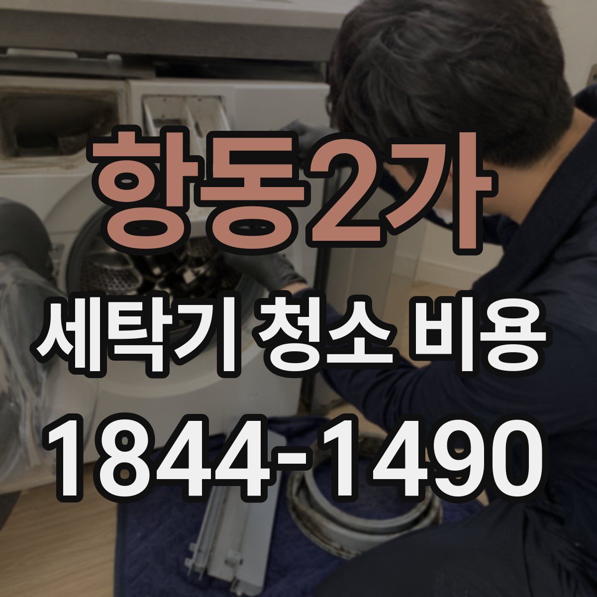 항동2가 세탁기 청소 비용