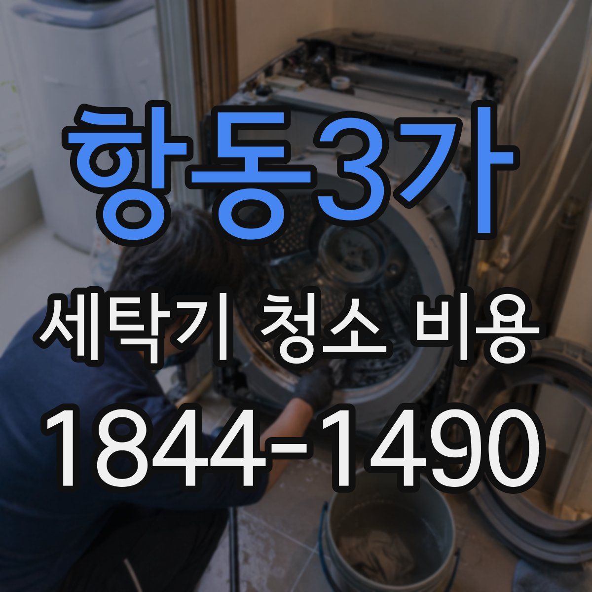 항동3가 세탁기 청소 비용