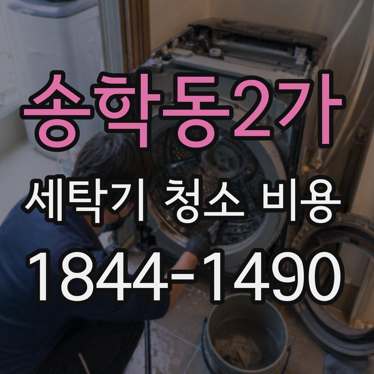 송학동2가 세탁기 청소 비용