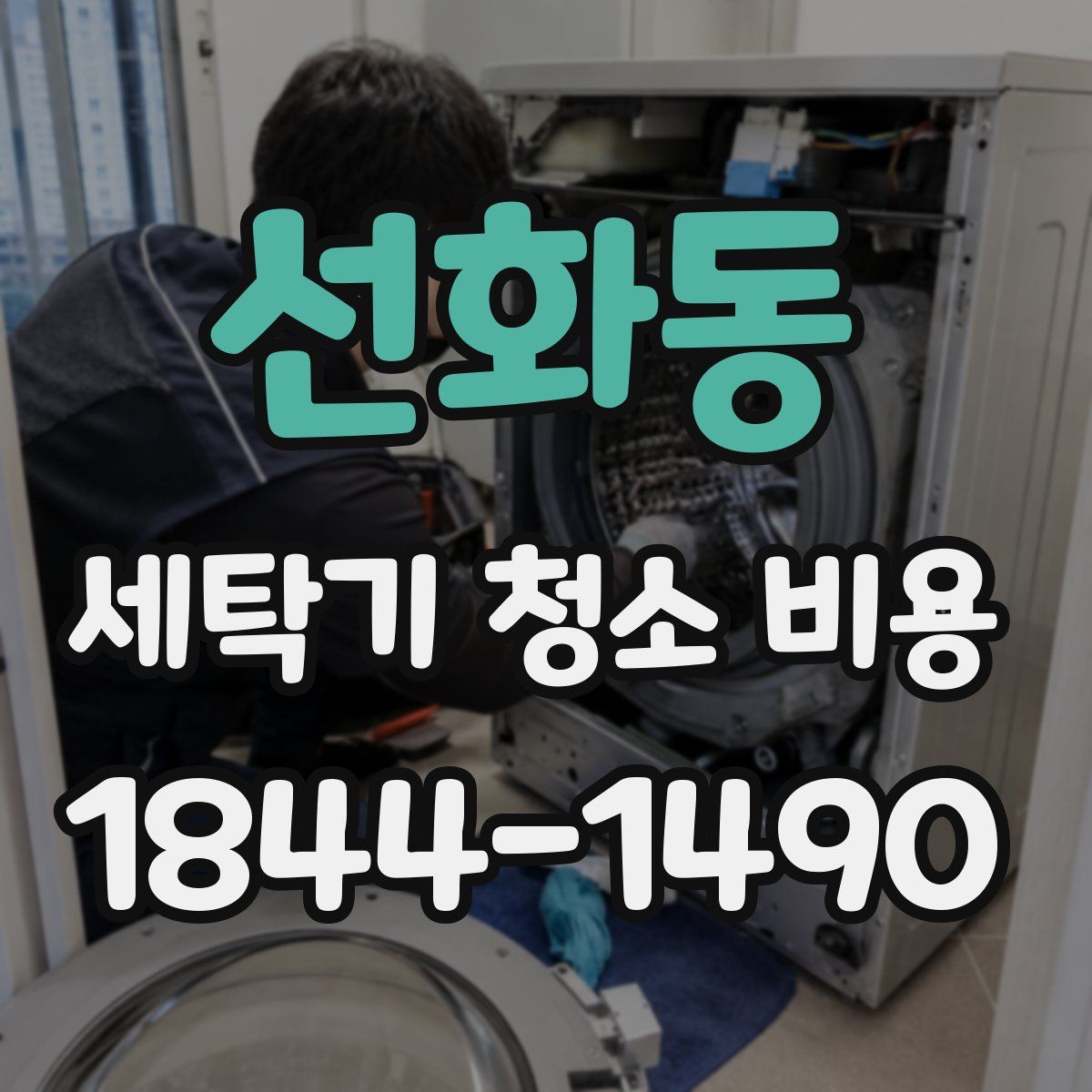 선화동 세탁기 청소 비용