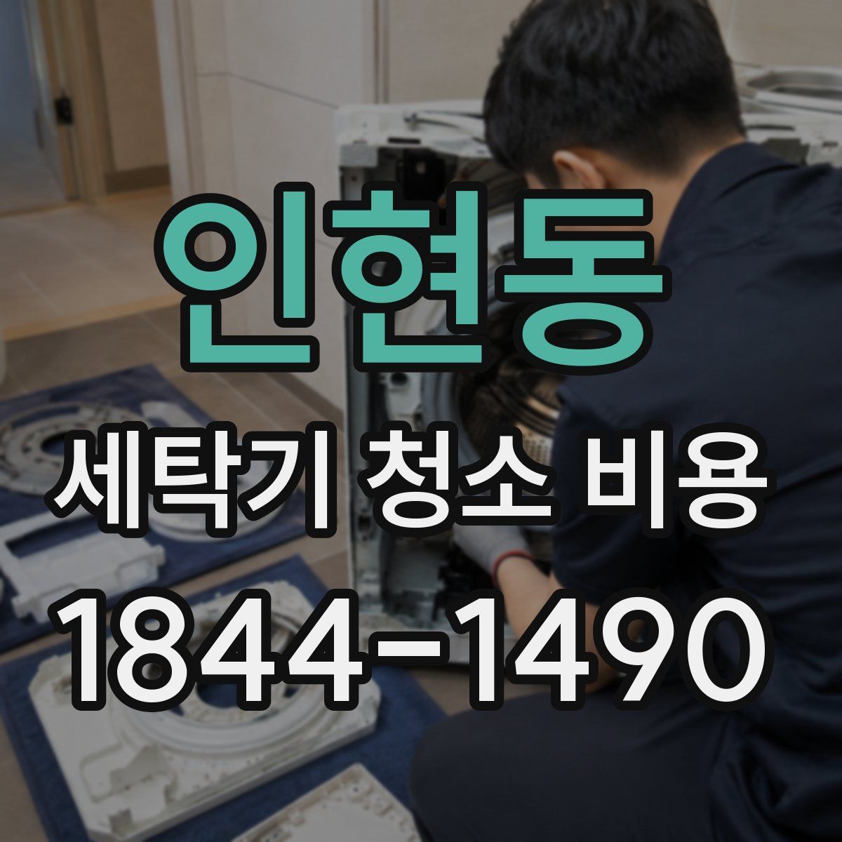 인현동 세탁기 청소 비용