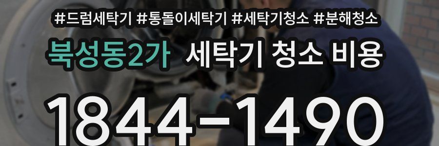 북성동2가 세탁기 청소 비용