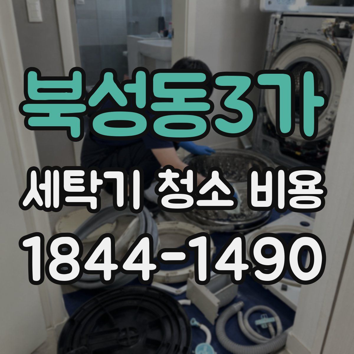 북성동3가 세탁기 청소 비용