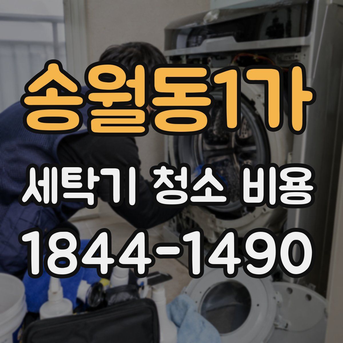 송월동1가 세탁기 청소 비용