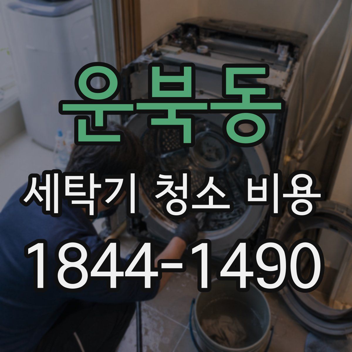 운북동 세탁기 청소 비용