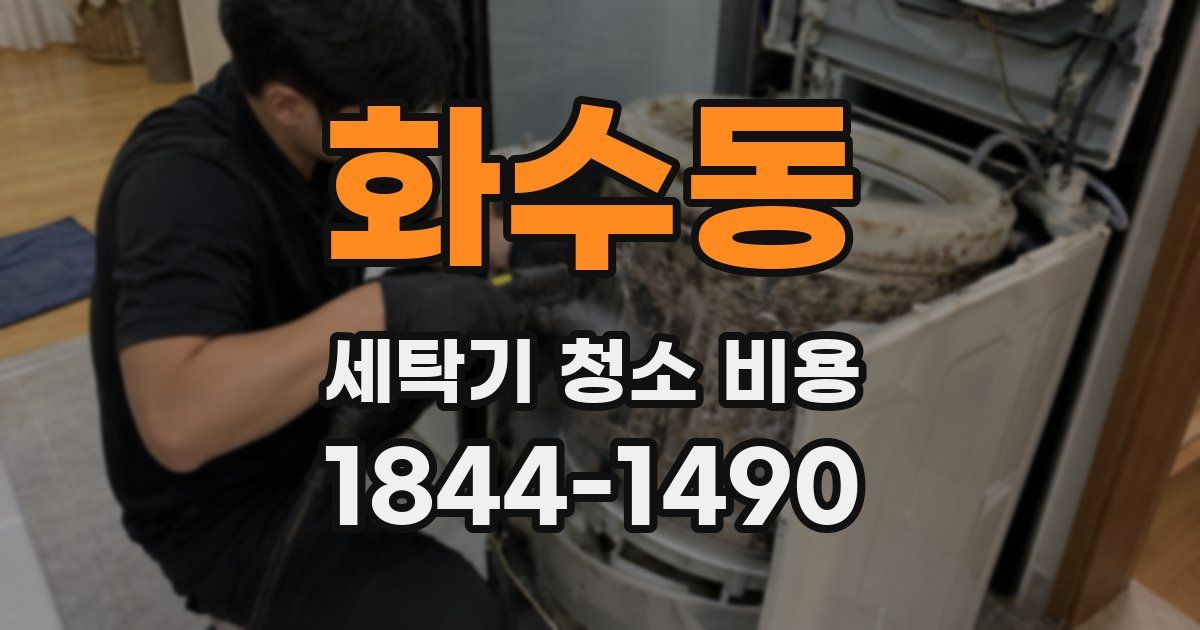 화수동 세탁기 청소 비용