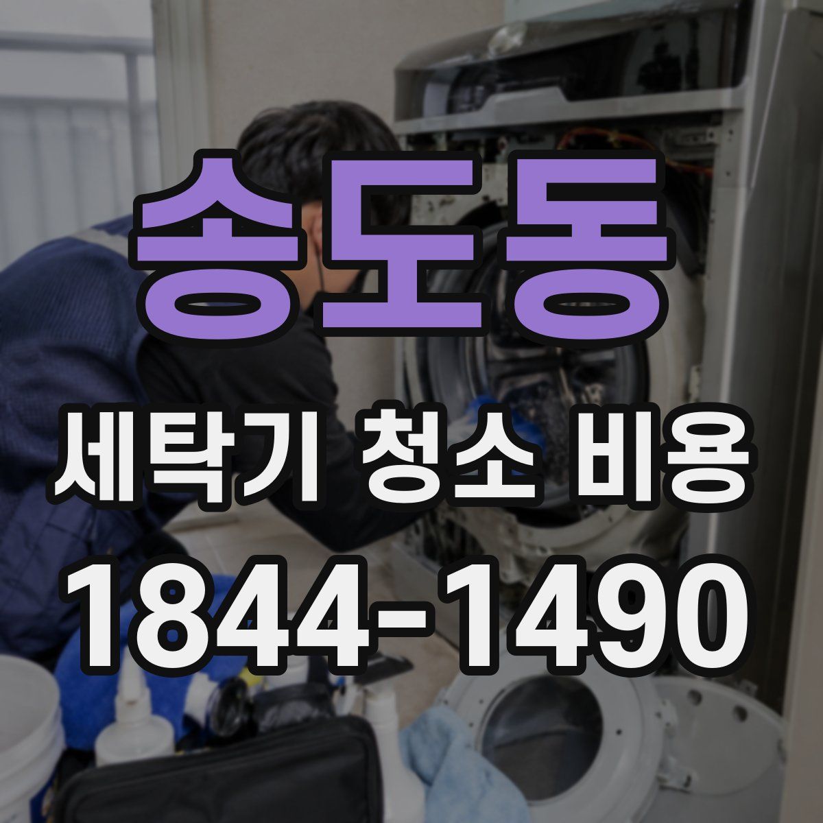 송도동 세탁기 청소 비용
