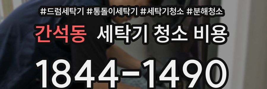 간석동 세탁기 청소 비용