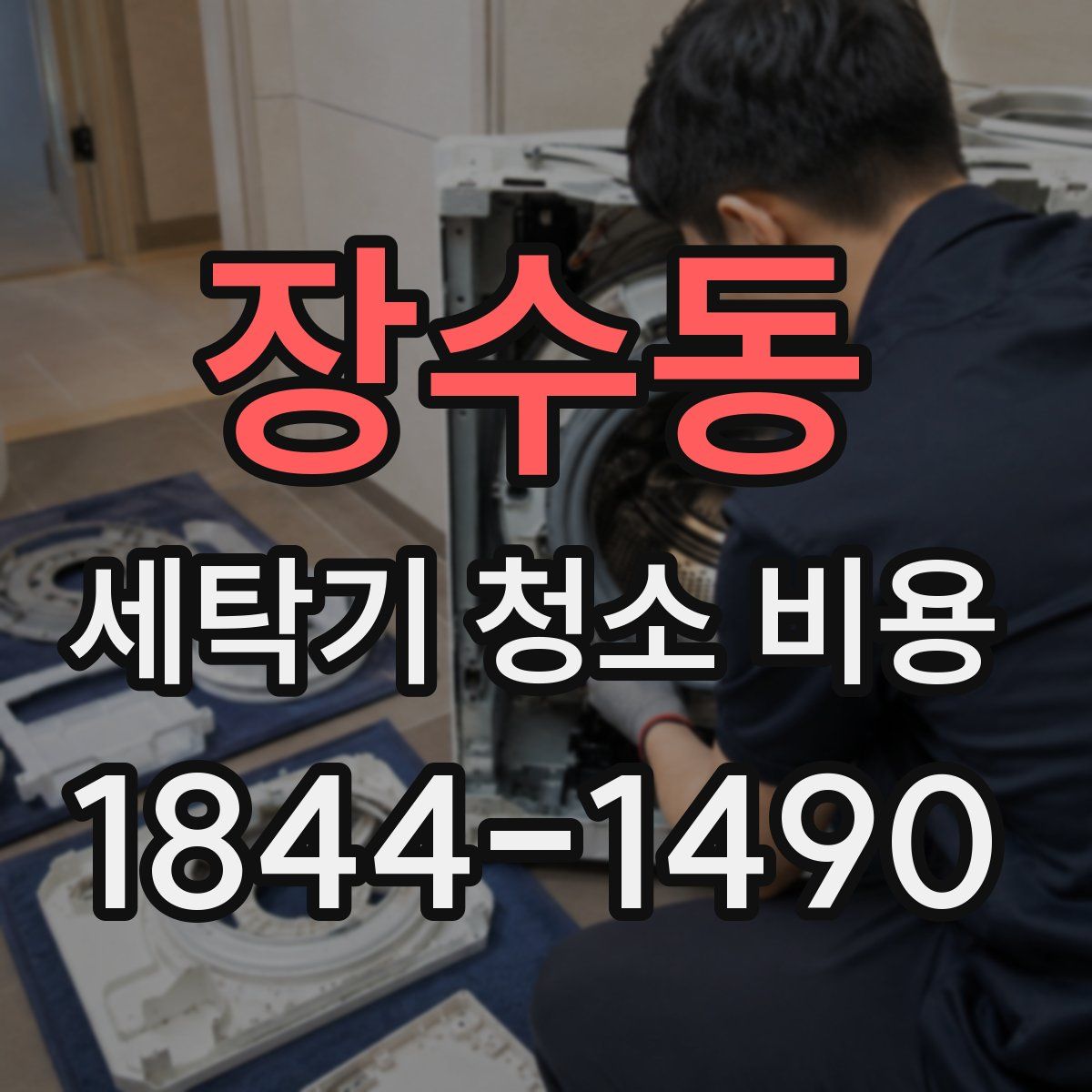 장수동 세탁기 청소 비용