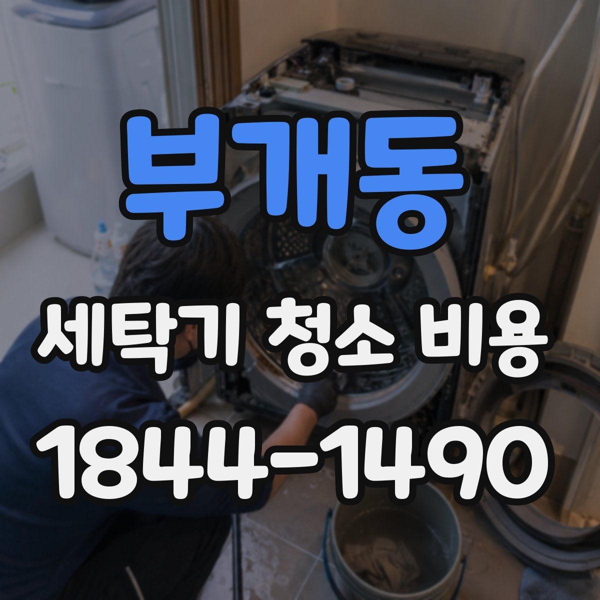부개동 세탁기 청소 비용