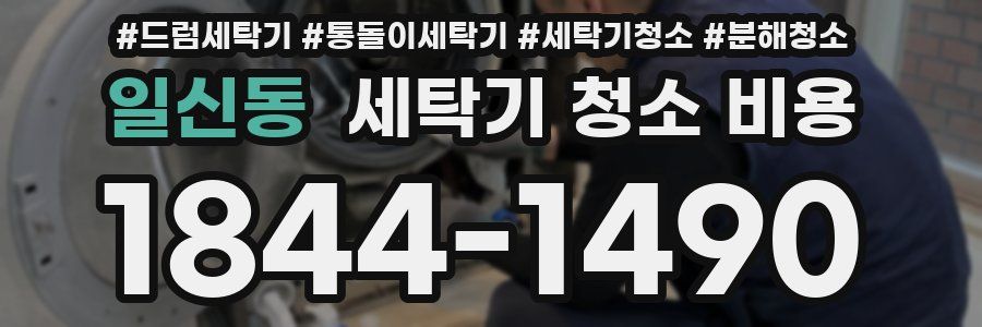 일신동 세탁기 청소 비용