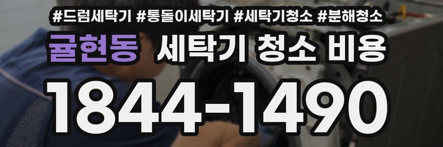 귤현동 세탁기 청소 비용