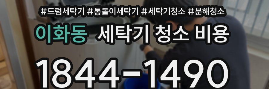 이화동 세탁기 청소 비용