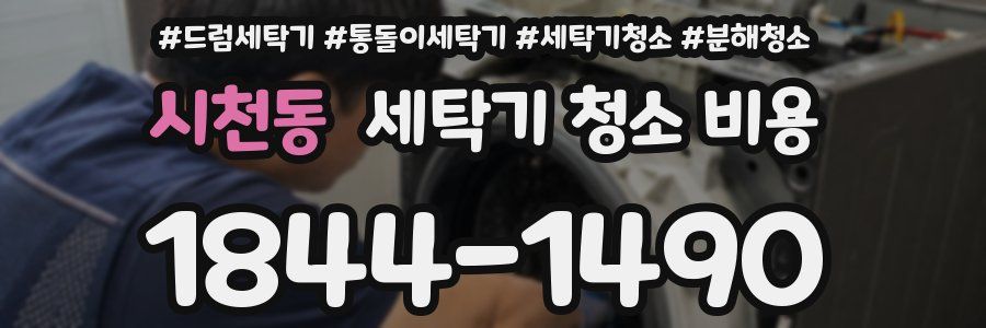 시천동 세탁기 청소 비용