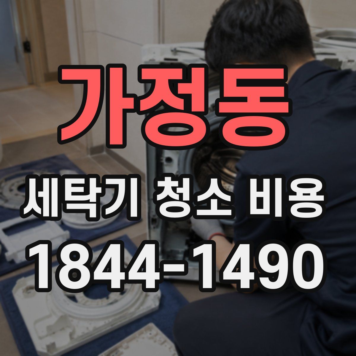 가정동 세탁기 청소 비용