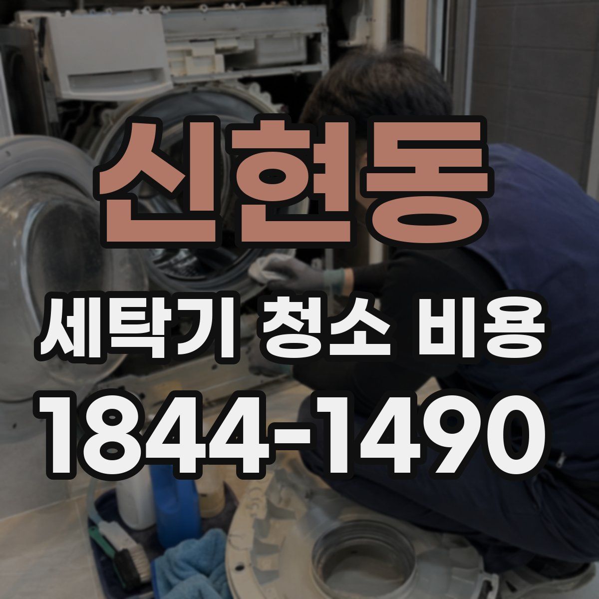 신현동 세탁기 청소 비용