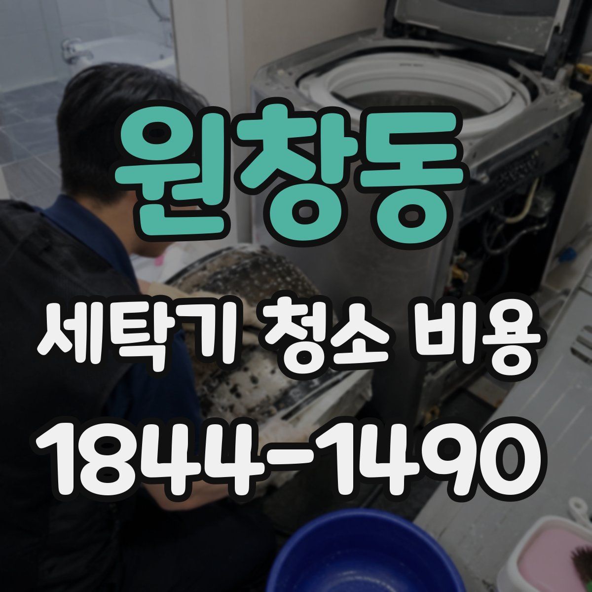 원창동 세탁기 청소 비용