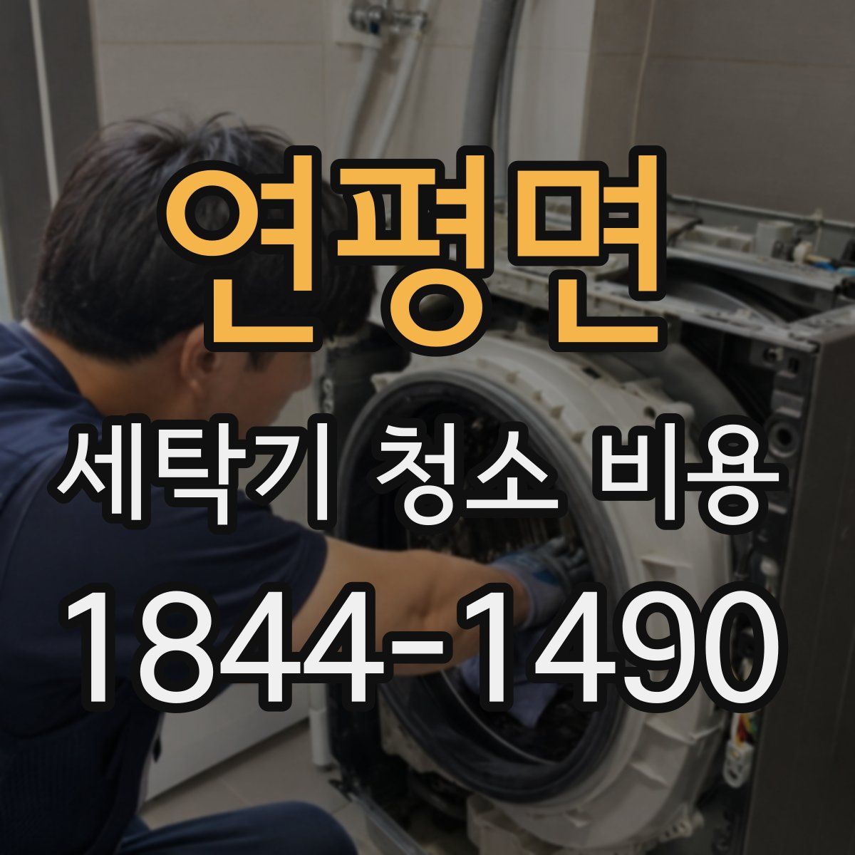 연평면 세탁기 청소 비용