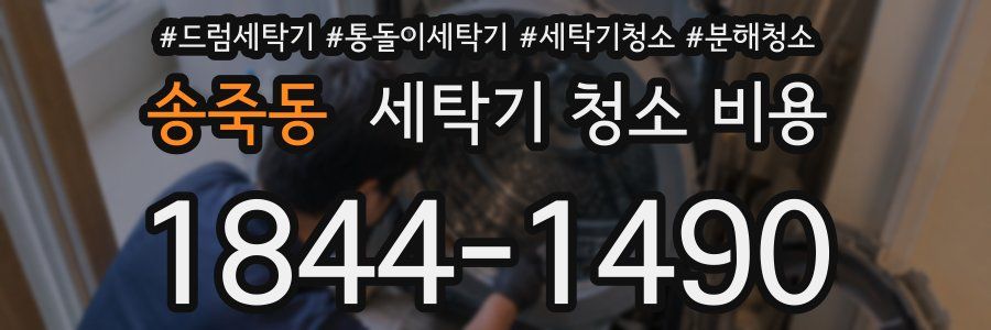송죽동 세탁기 청소 비용
