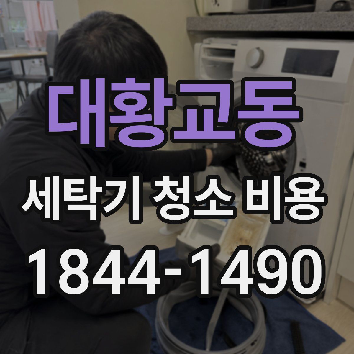 대황교동 세탁기 청소 비용