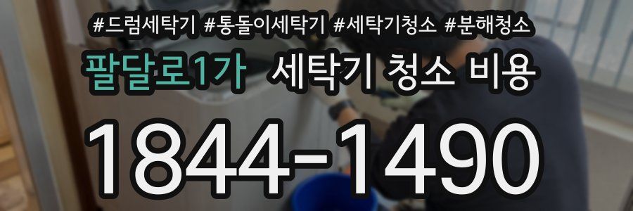 팔달로1가 세탁기 청소 비용