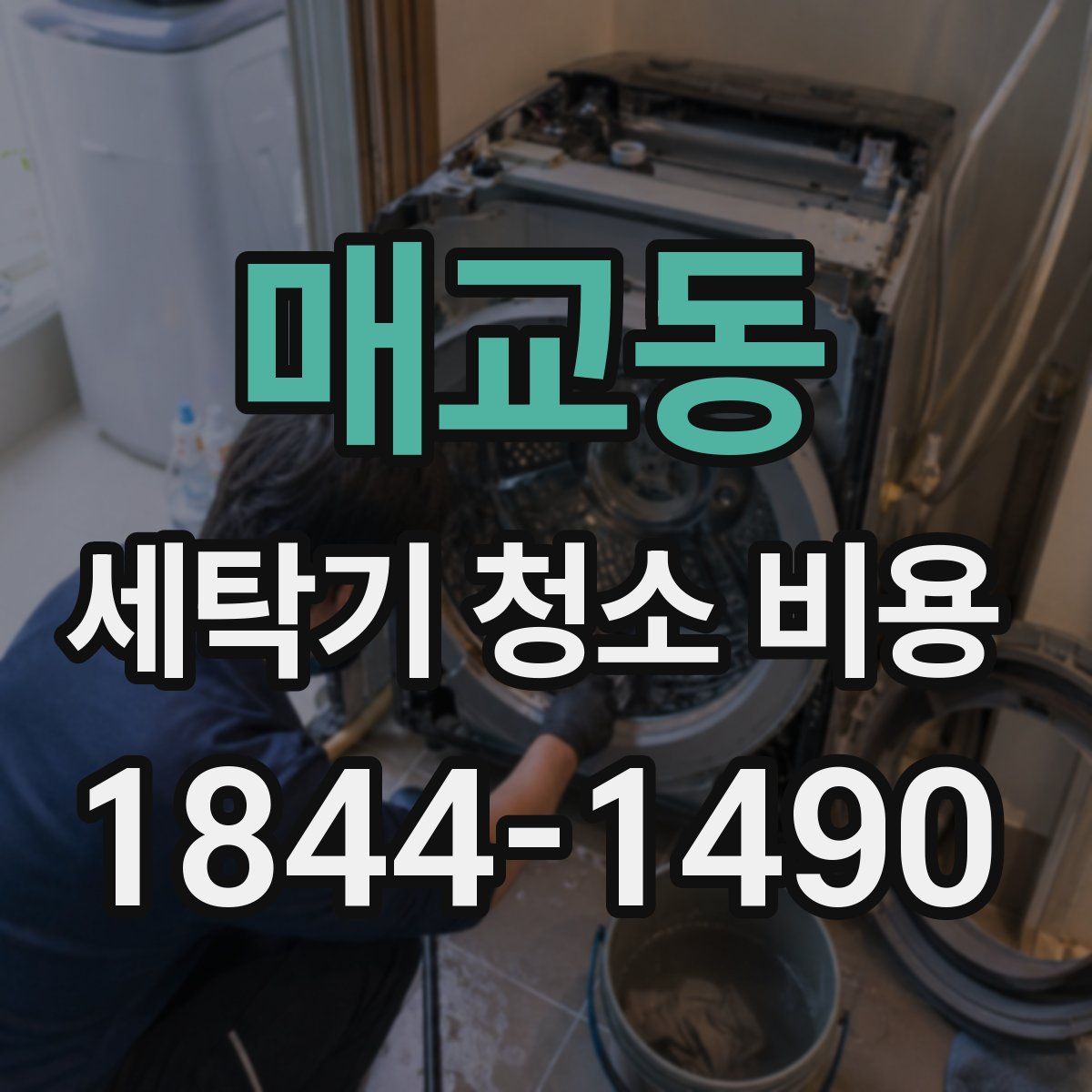 매교동 세탁기 청소 비용