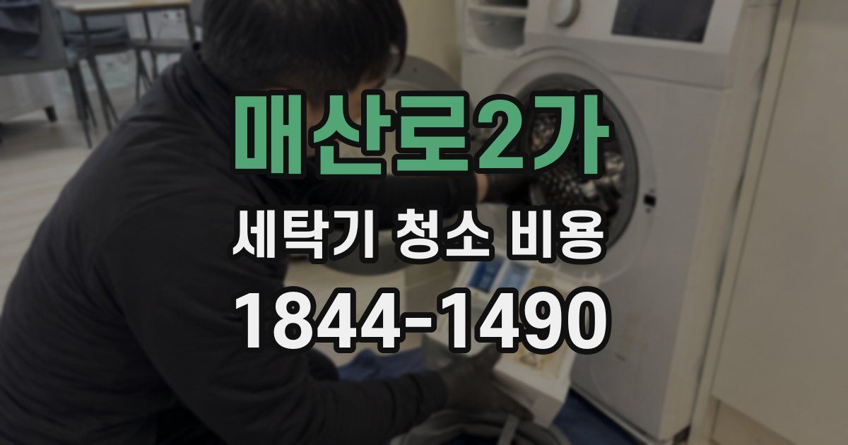 매산로2가 세탁기 청소 비용