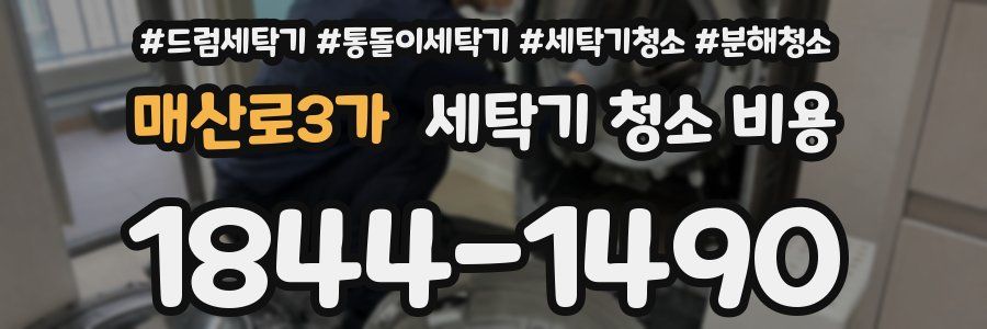 매산로3가 세탁기 청소 비용