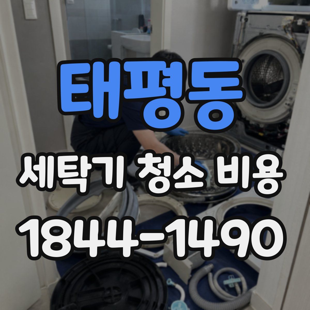 태평동 세탁기 청소 비용