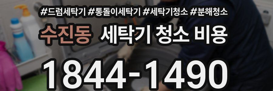 수진동 세탁기 청소 비용