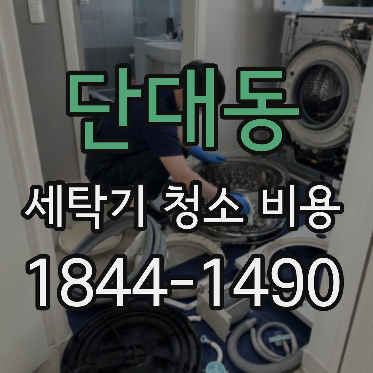 단대동 세탁기 청소 비용